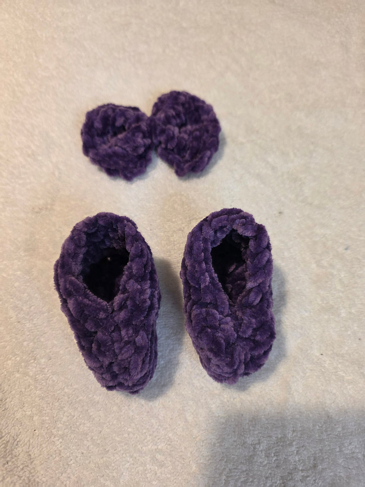 Various Bow and bootie sets