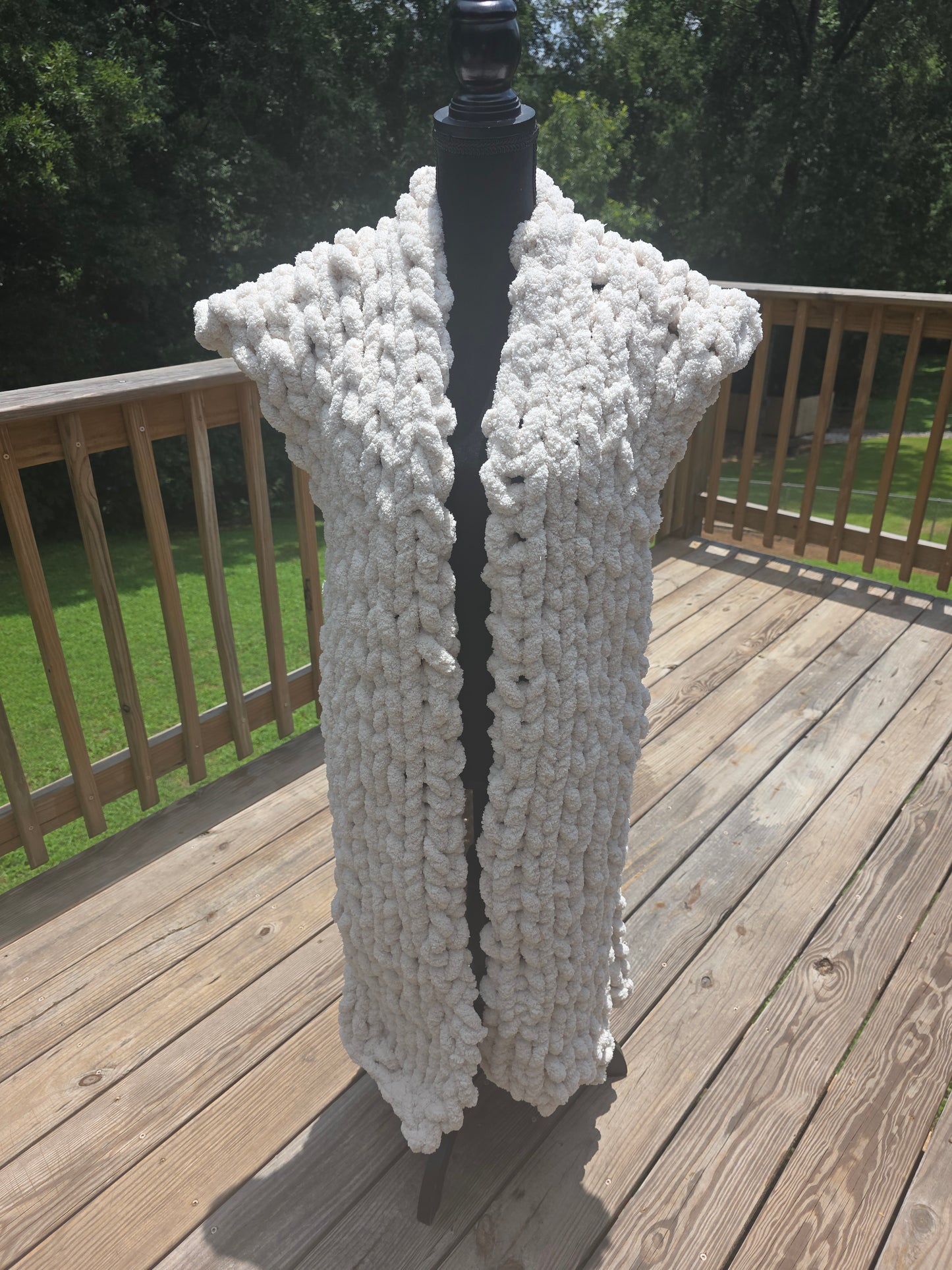 Fall Duster~~Cream