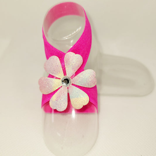Hot Pink Barefoot Sandal