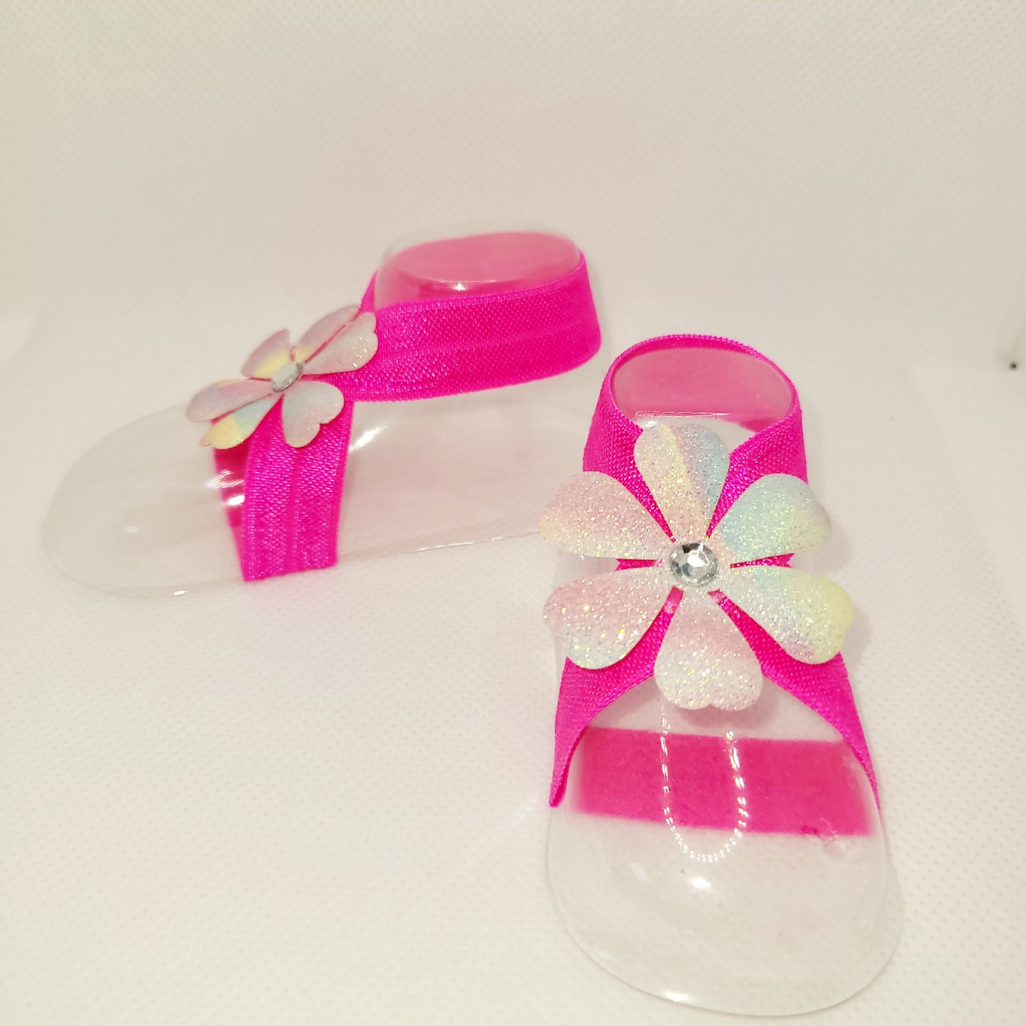 Hot Pink Barefoot Sandal
